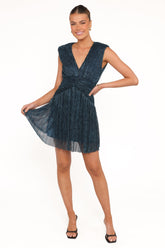 Cara Mini Dress - Navy